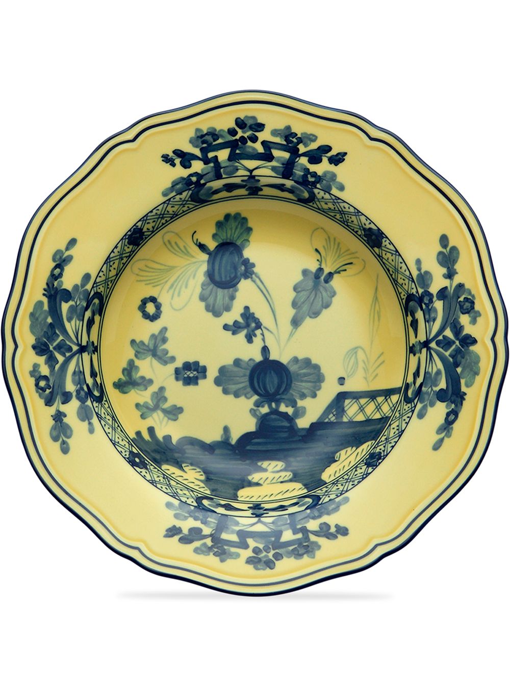 GINORI 1735 Oriente Italiano 餐盘 - 黄色