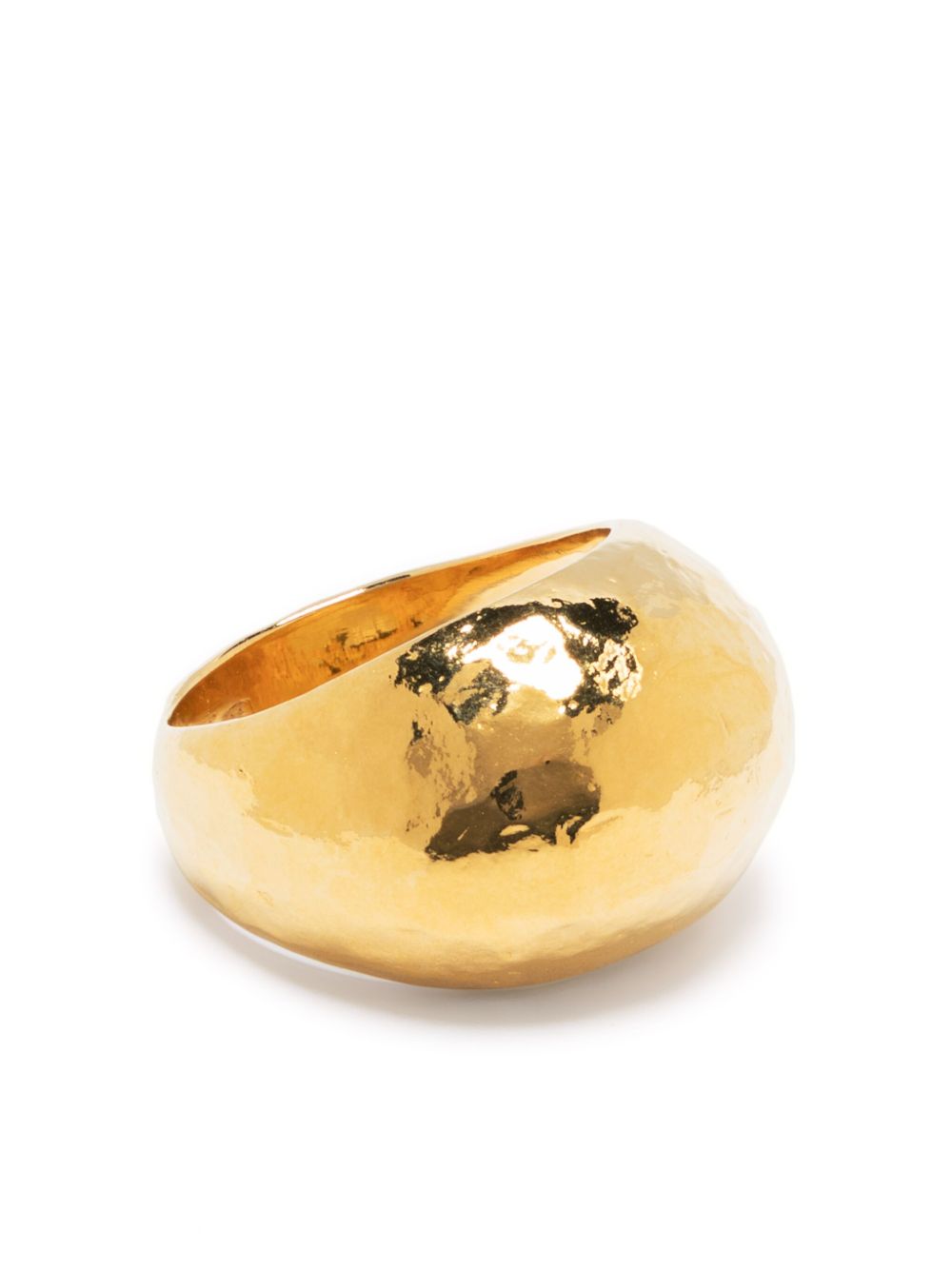 Wouters & Hendrix hammered dome ring - 金色