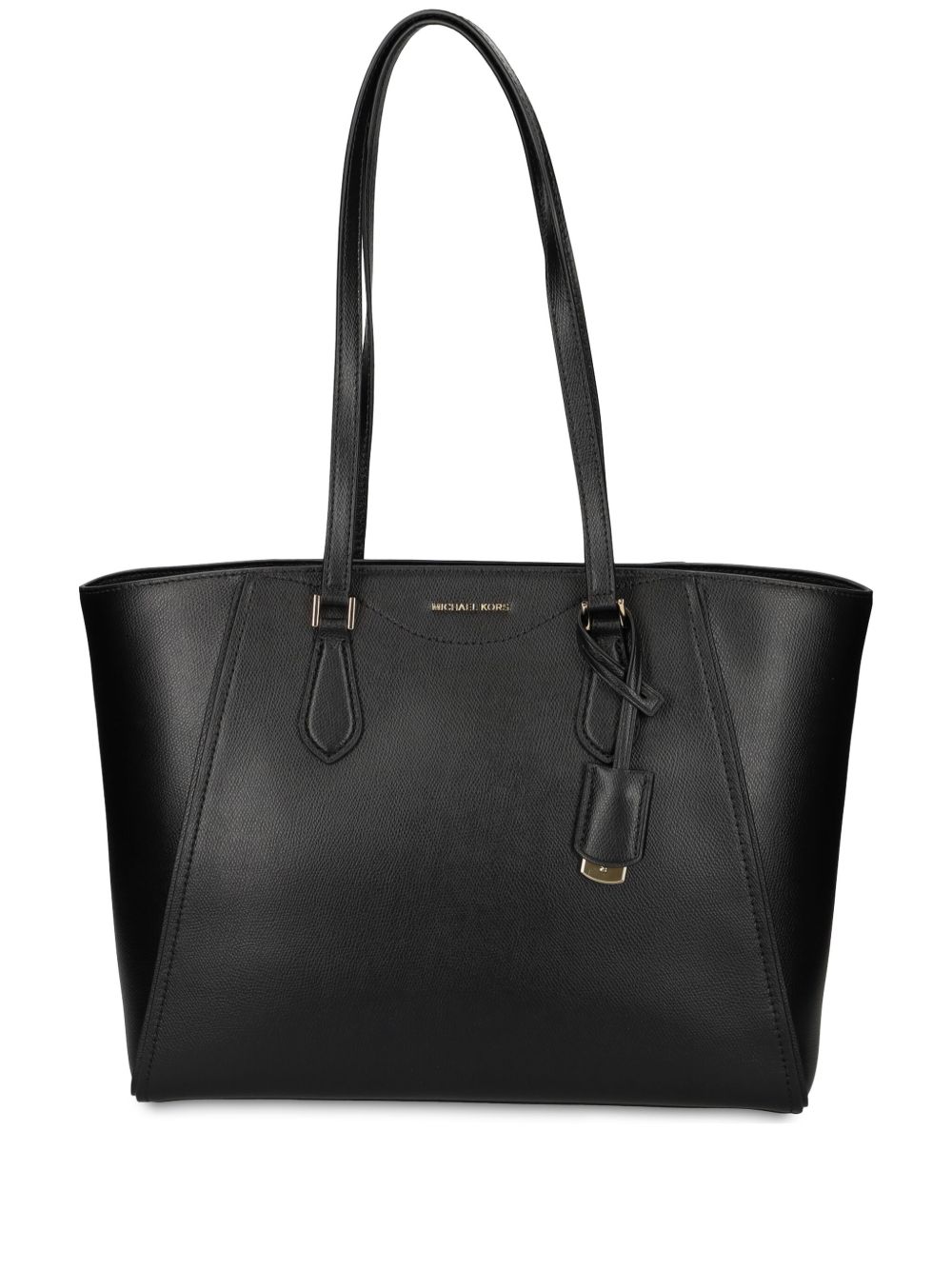 Michael Michael Kors logo字母托特包 - 黑色
