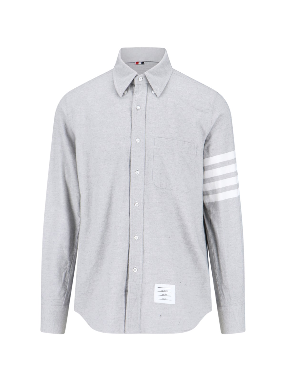 Thom Browne“4-Bar”细节衬衫