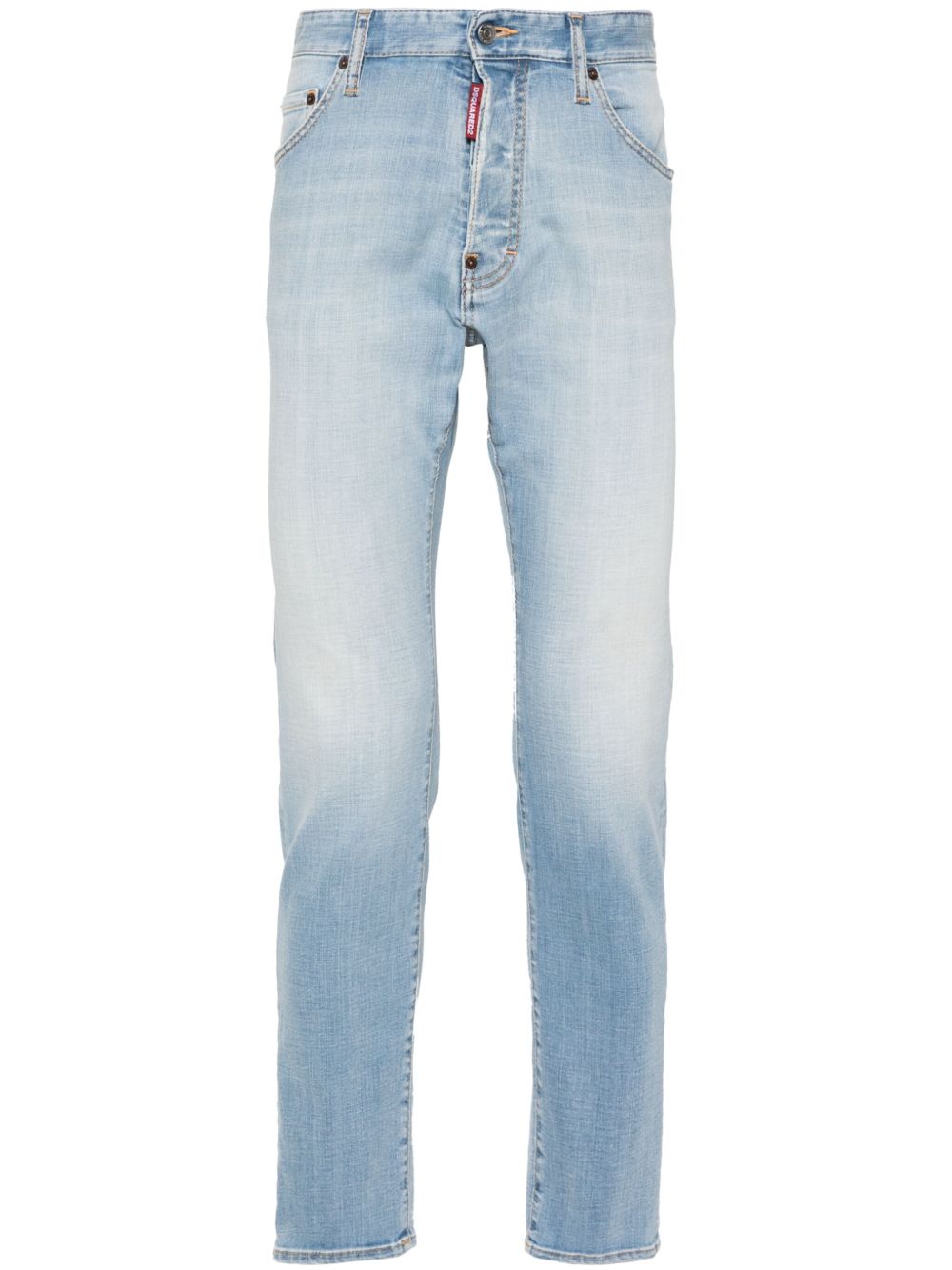DSQUARED2 Cool Guy 中腰修身牛仔裤 - 蓝色