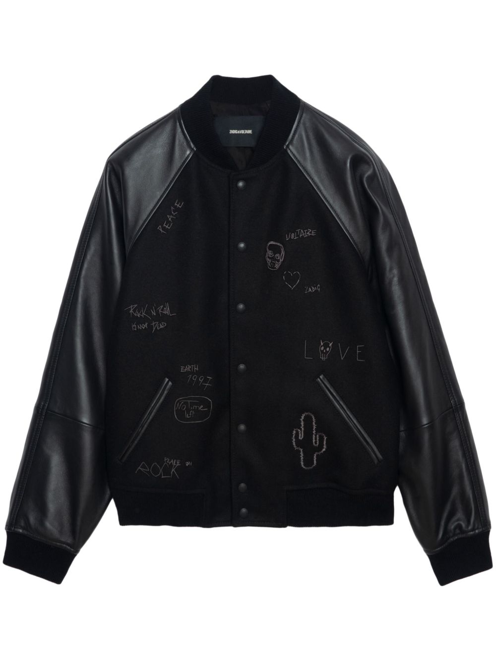 Zadig&Voltaire Boris 夹克 - 黑色