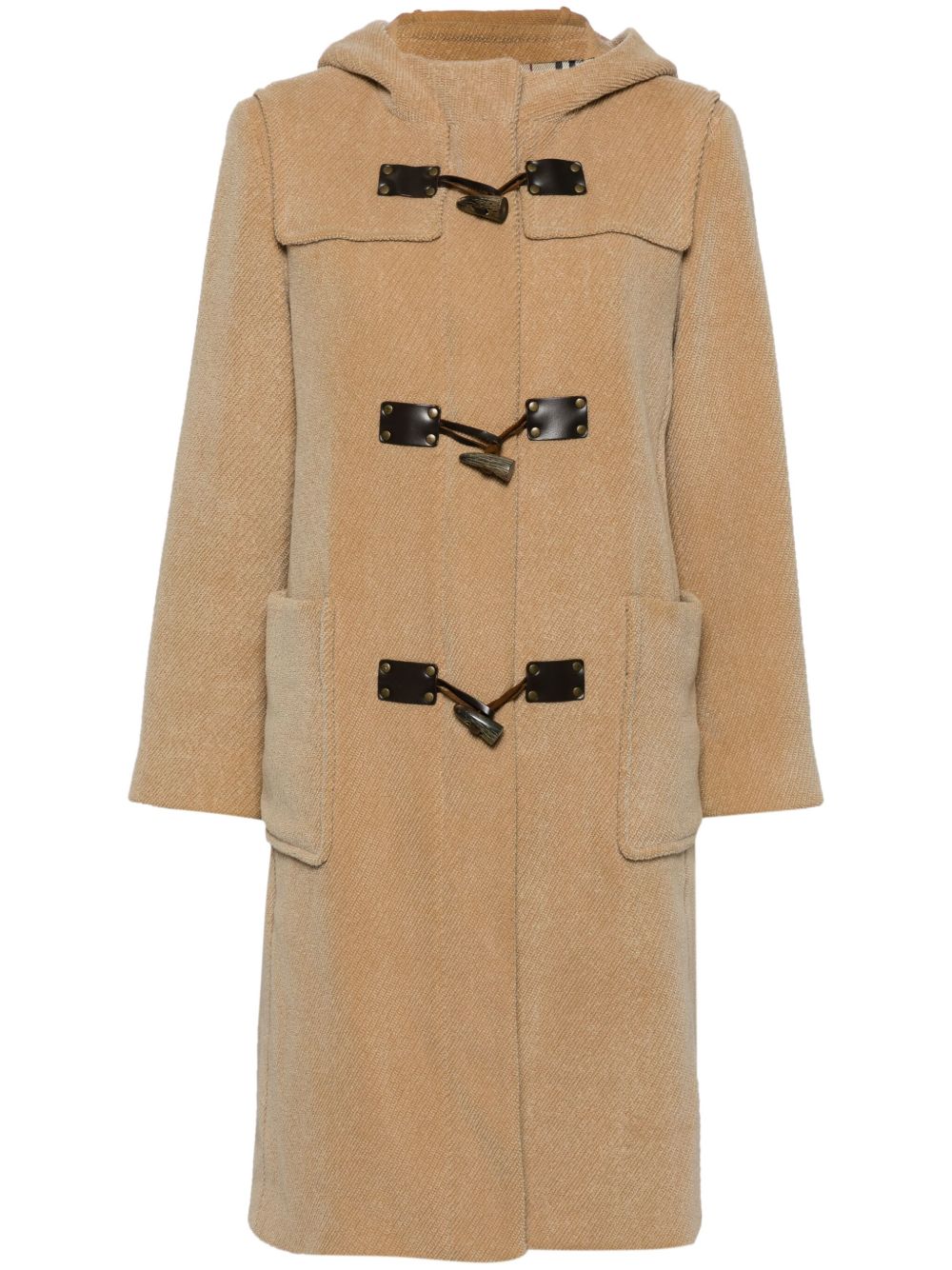 Burberry Pre-Owned 牛角扣大衣（典藏款） - 中性色