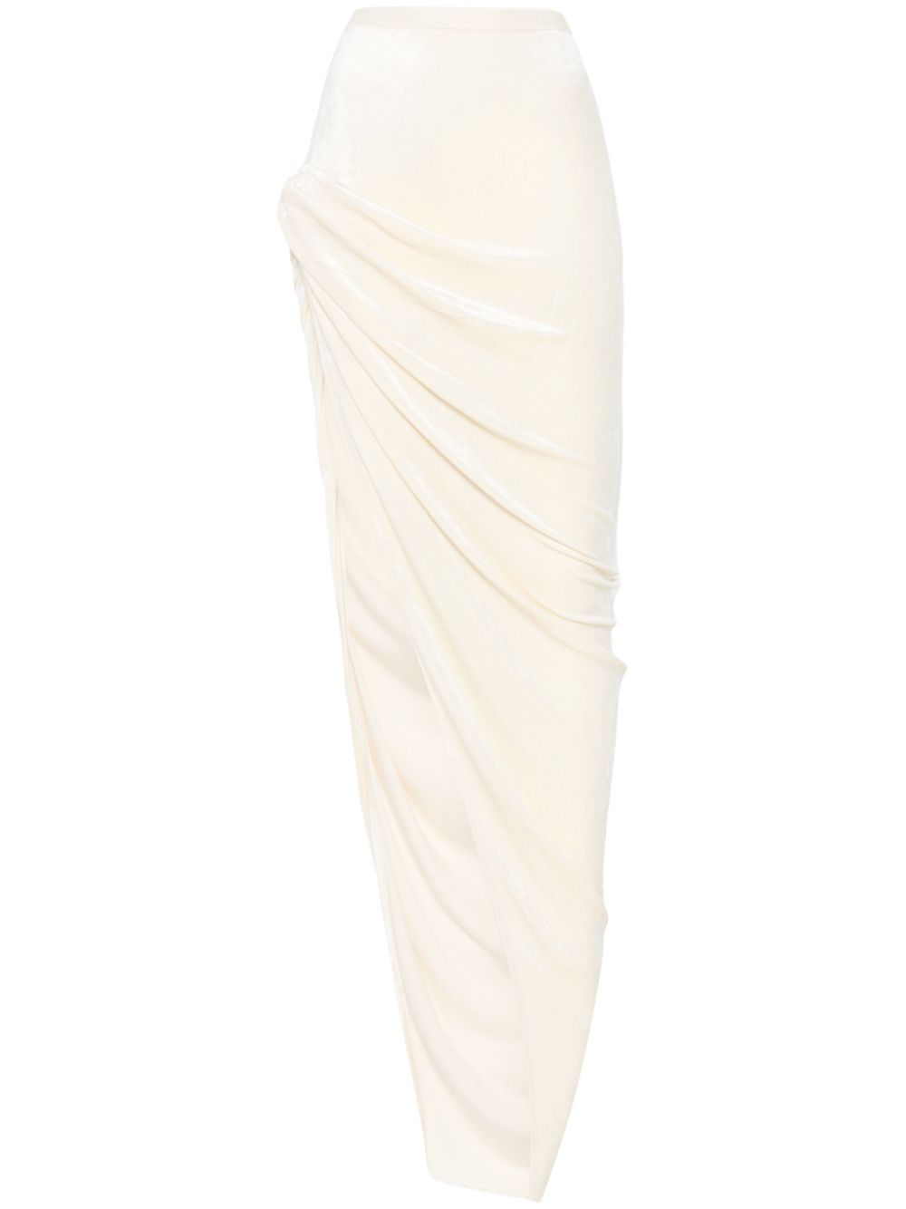Rick Owens Lilies Twist Edfu 超长半身裙 - 中性色
