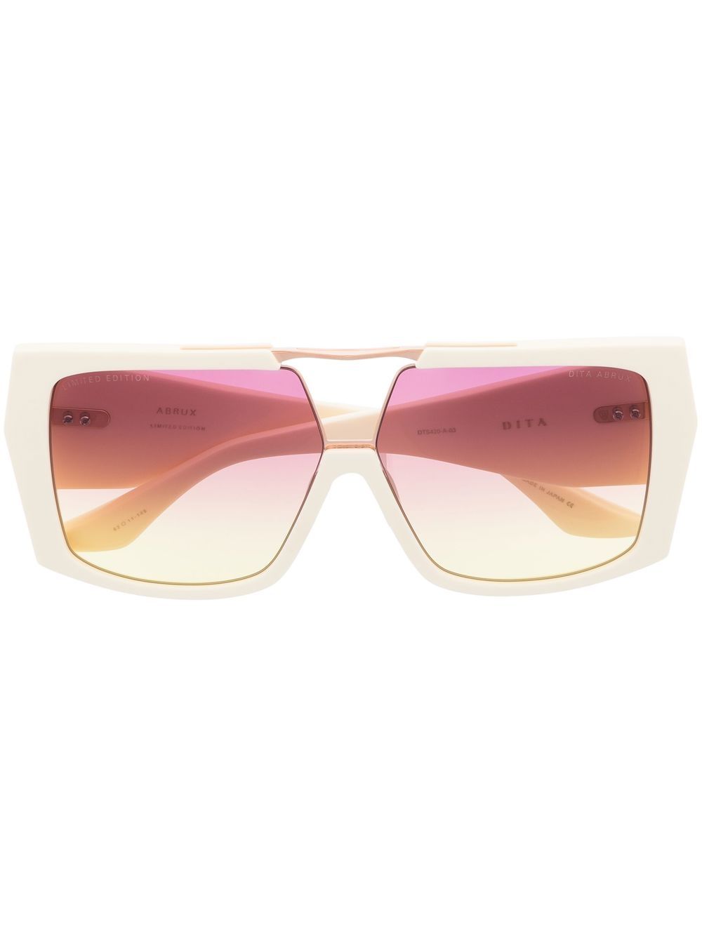 Dita Eyewear Abrux 方框太阳眼镜 - 中性色