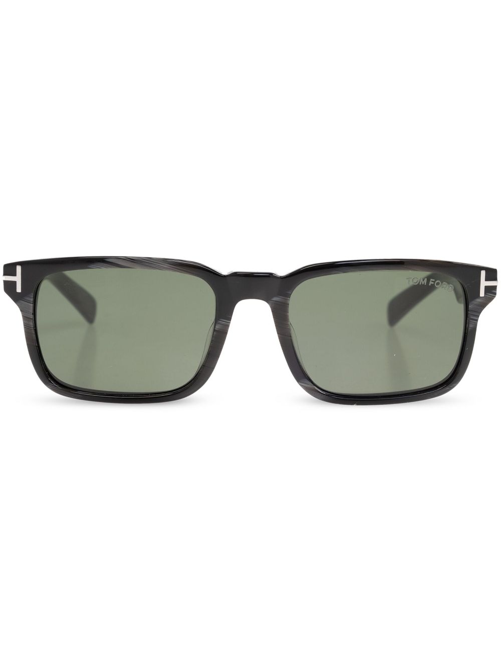 TOM FORD Eyewear 方框太阳眼镜 - 黑色