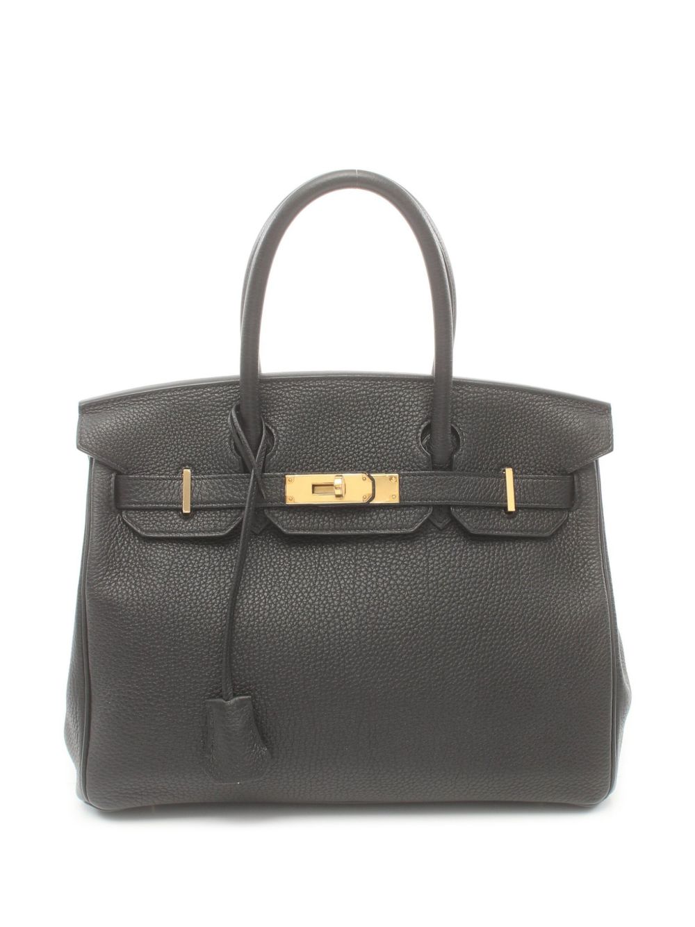 Hermès Pre-Owned Birkin 30 手提包（2017年典藏款） - 黑色