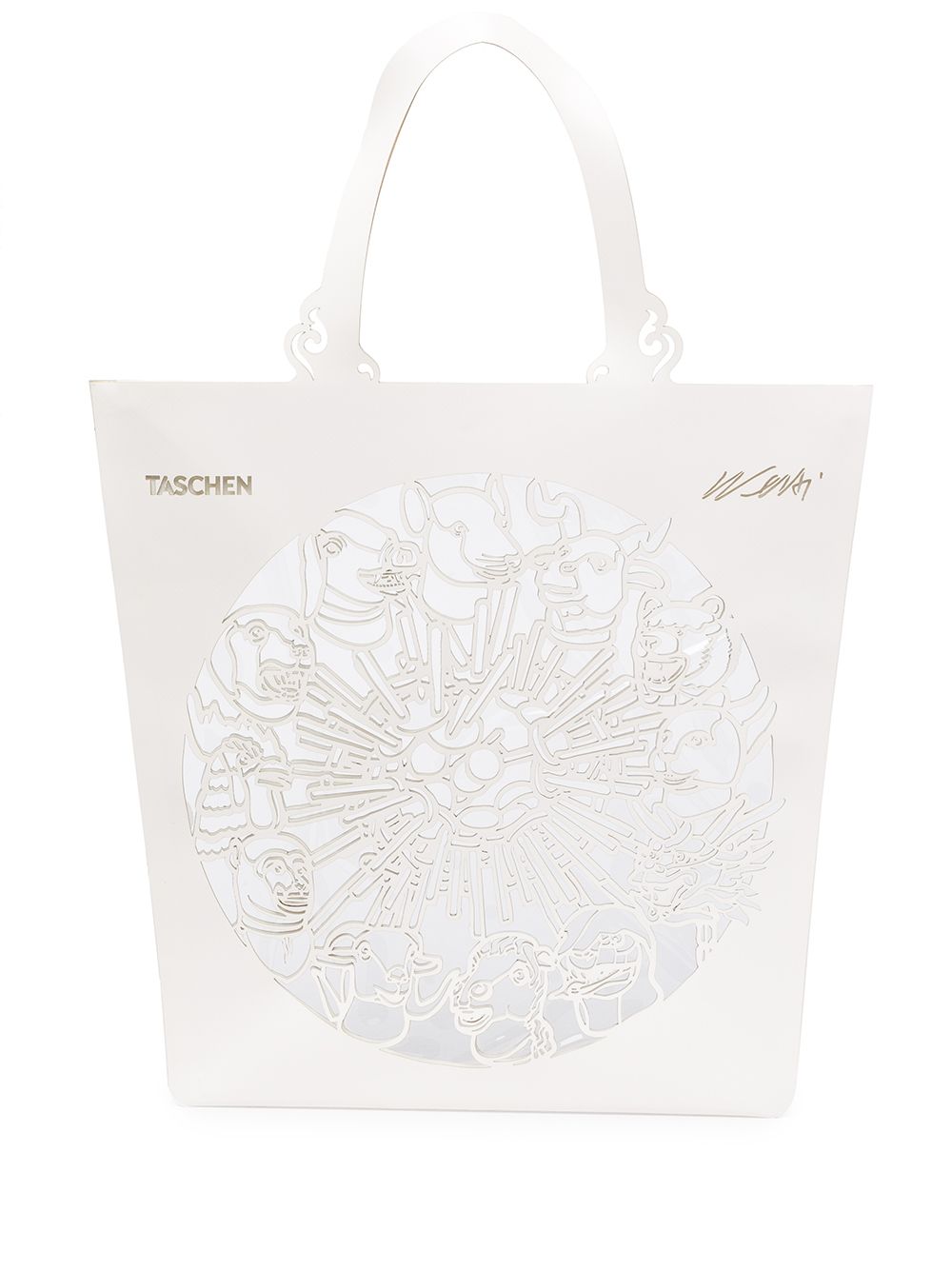 TASCHEN Cats and Dogs 手提包 - 白色