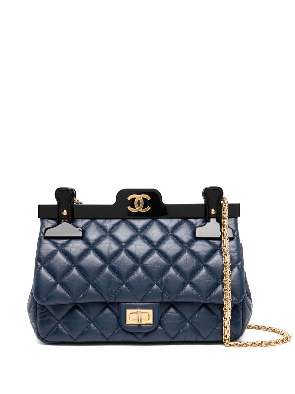CHANEL Pre-Owned Limited Editiion 2.55 Reissue Rare Hanger Classic Flap 单肩包（2016年典藏款） - 蓝色