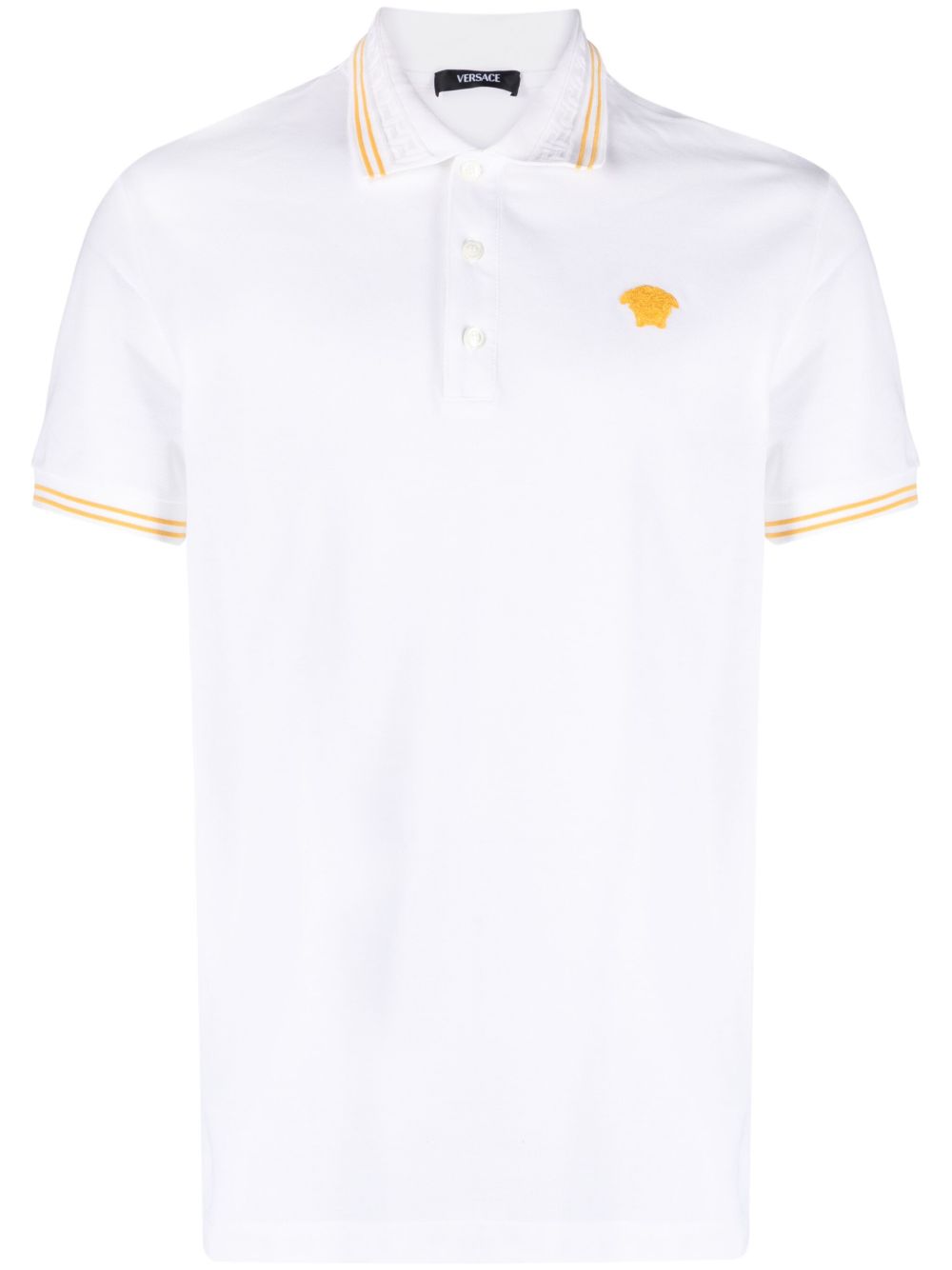 Versace Medusa polo衫 - 白色