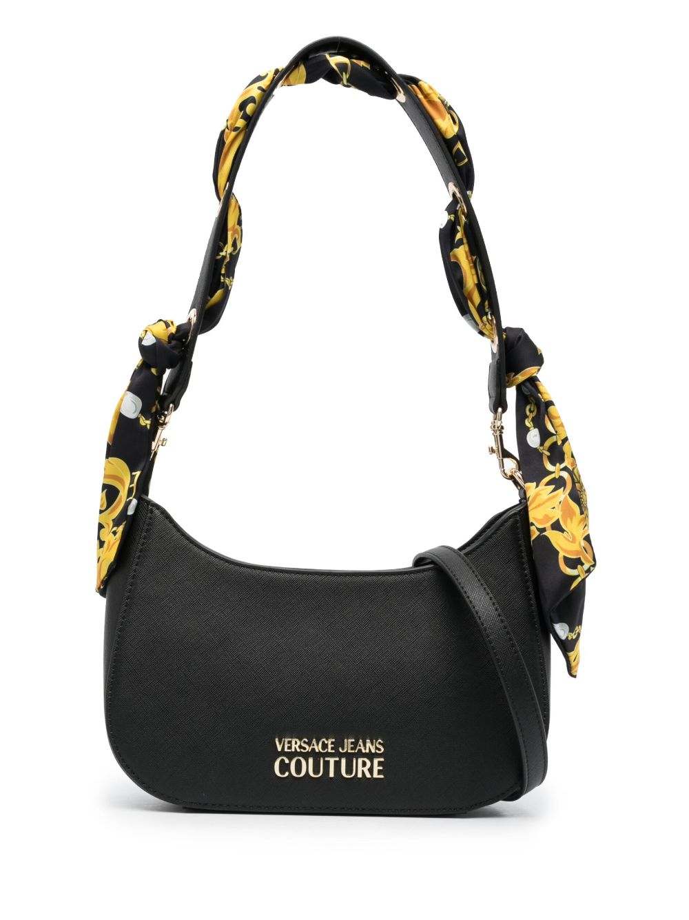 Versace Jeans Couture Thelma logo标牌单肩包 - 黑色