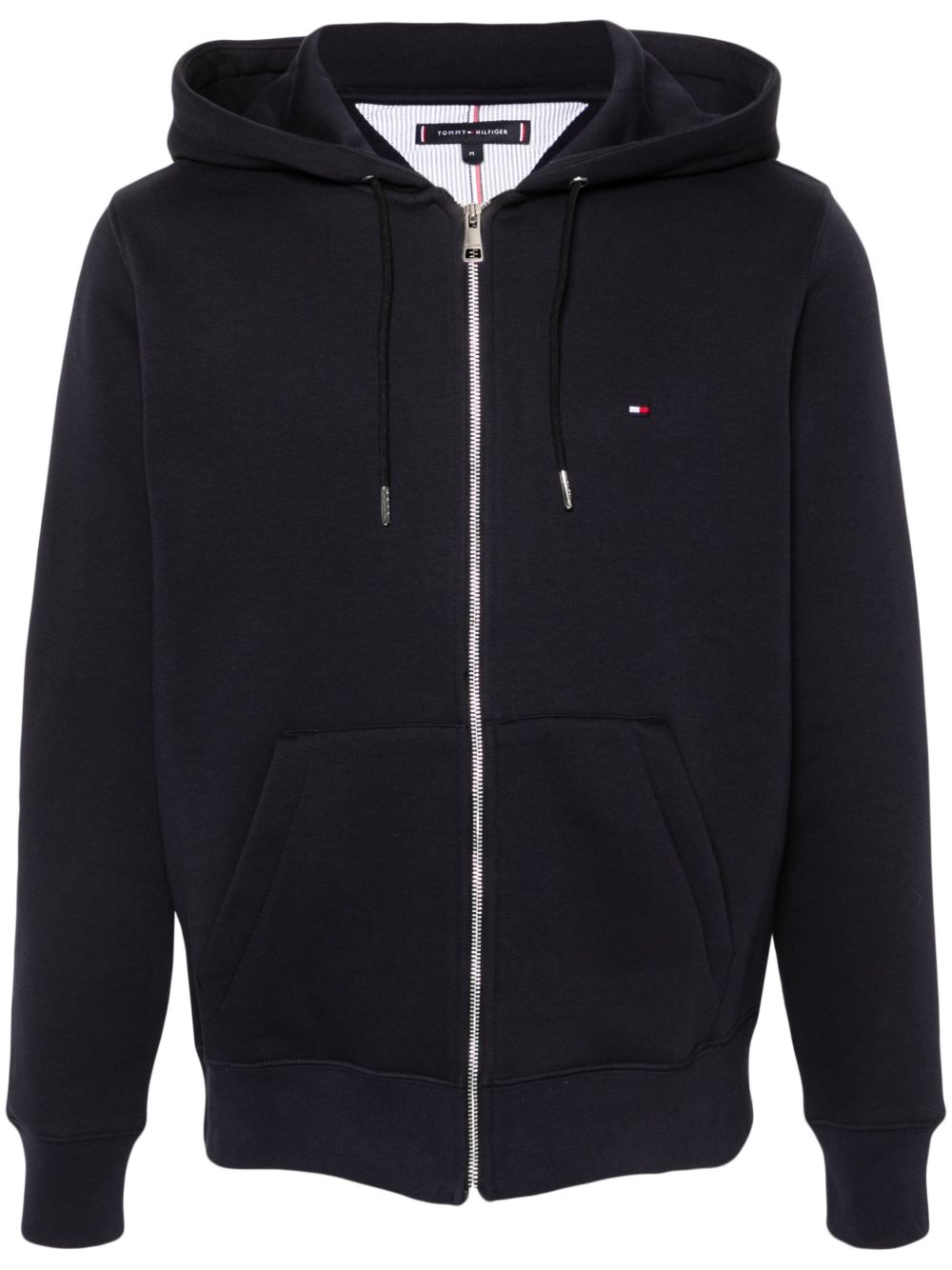 Tommy Hilfiger Classic 拉链连帽衫 - 蓝色