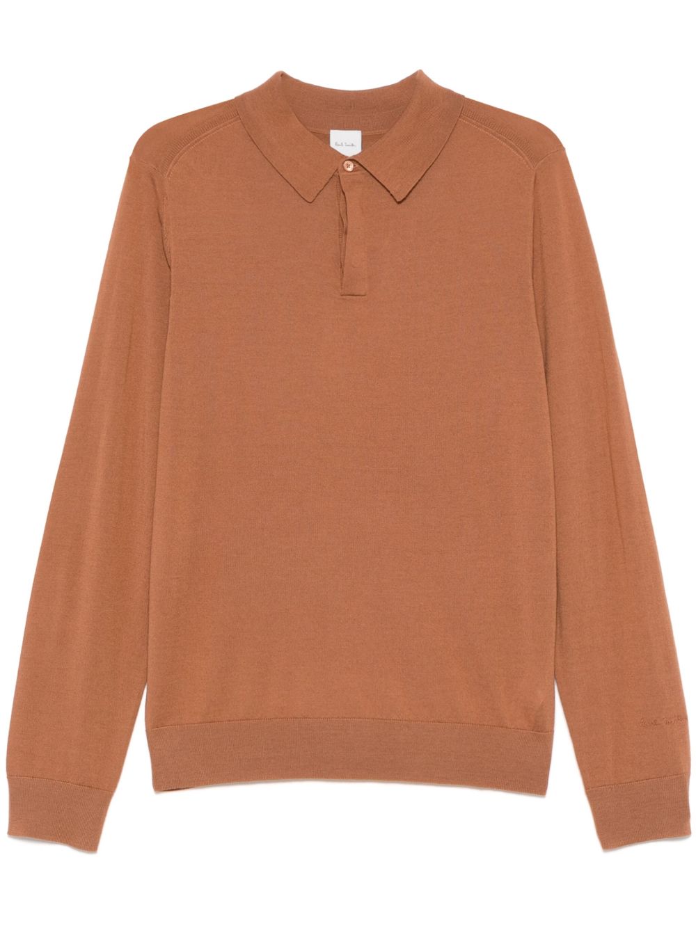 Paul Smith 羊毛polo衫 - 褐色
