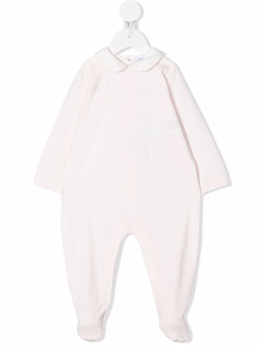 Emporio Armani Kids 圆领连体睡衣 - 白色