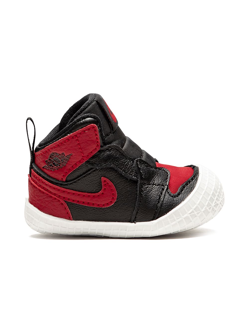 Jordan Kids Jordan 1 Crib Bootie运动鞋 - 黑色
