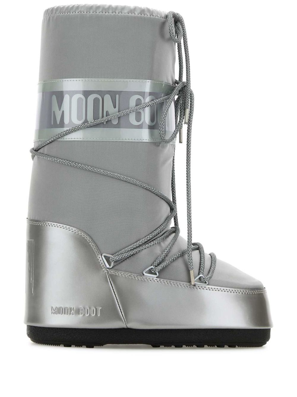 Moon Boot ICON金属感雪地靴 - 灰色