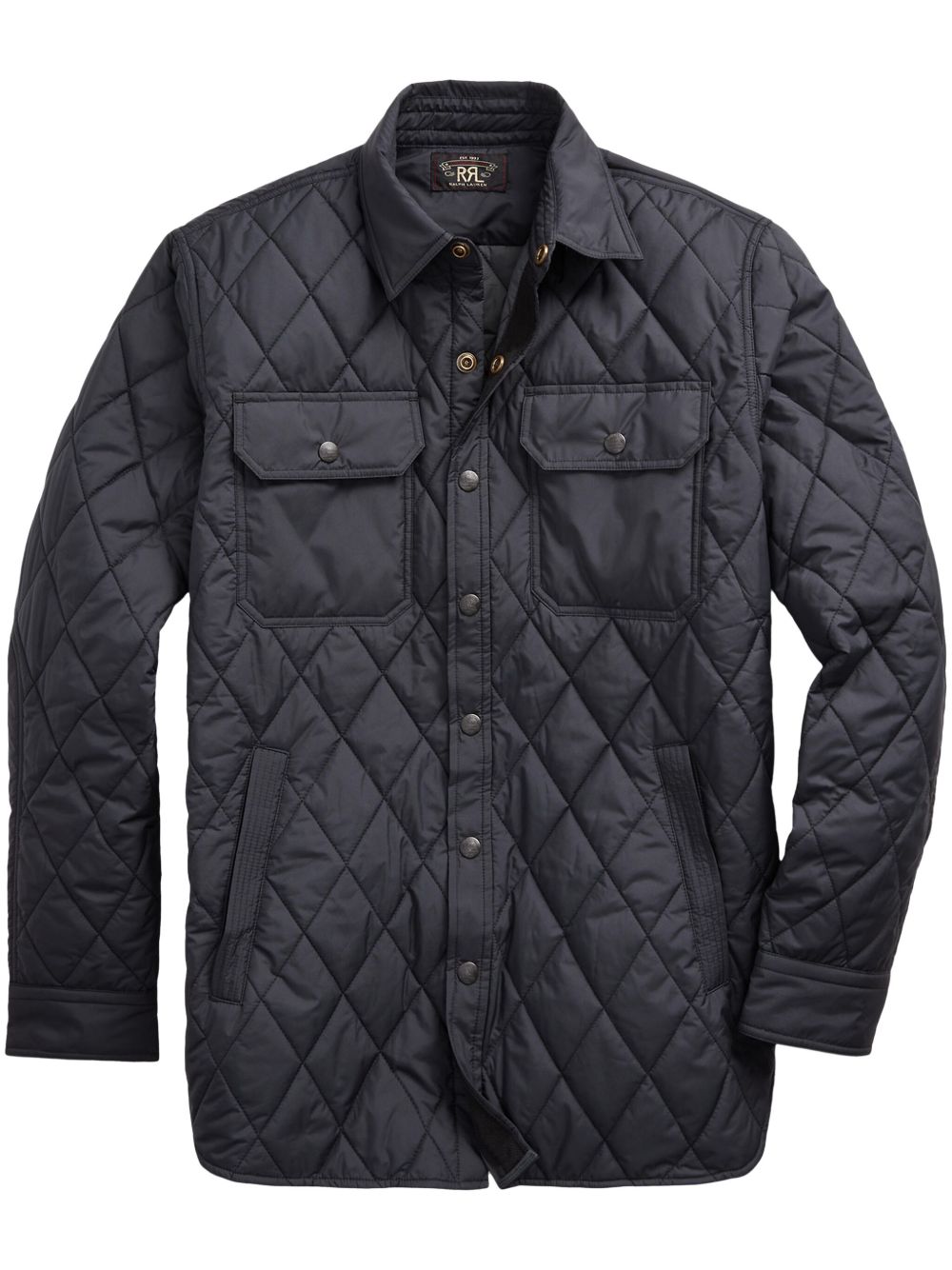 Ralph Lauren RRL 填充衬衫式夹克 - 黑色