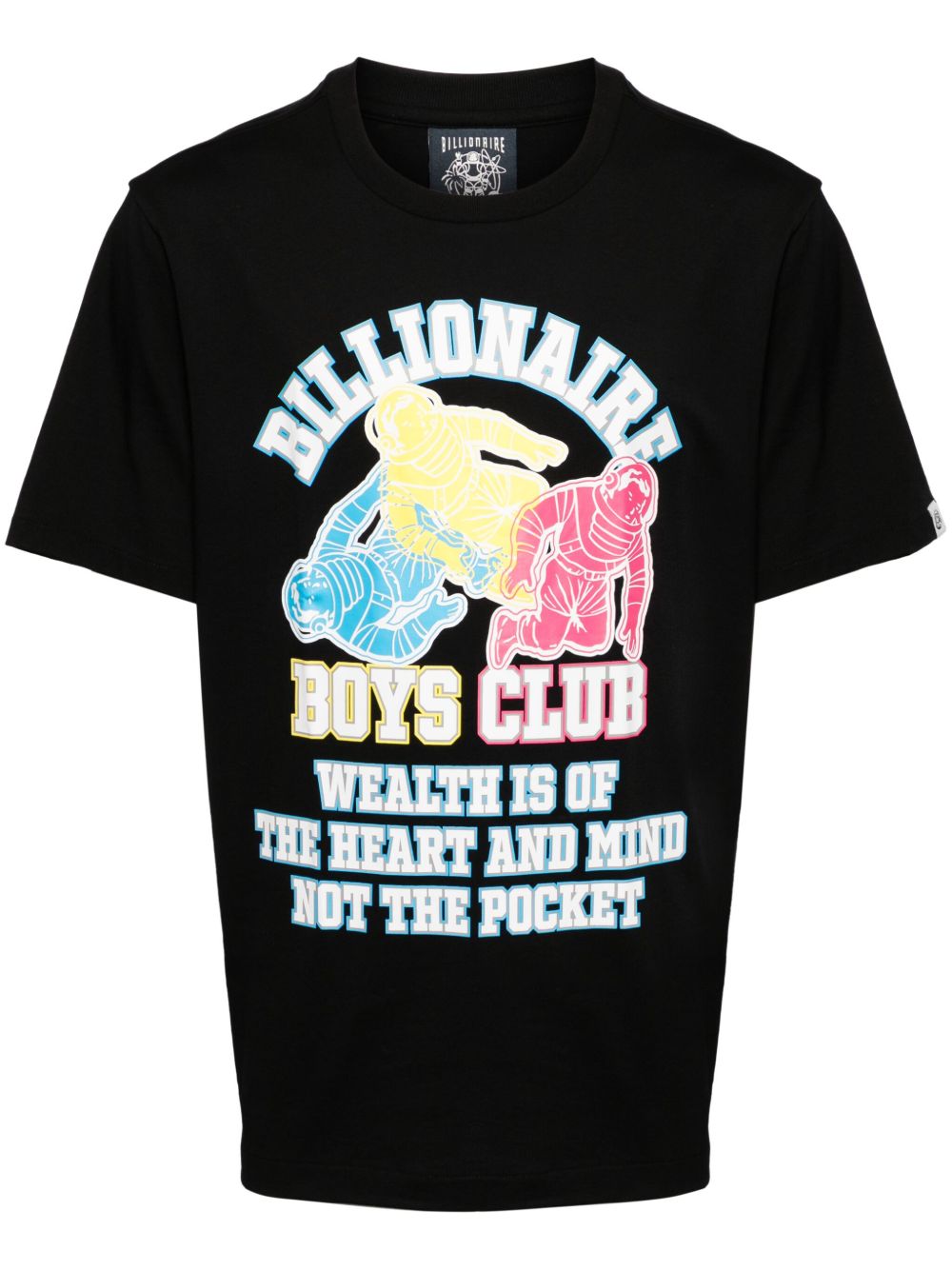 Billionaire Boys Club 图案印花棉T恤 - 黑色