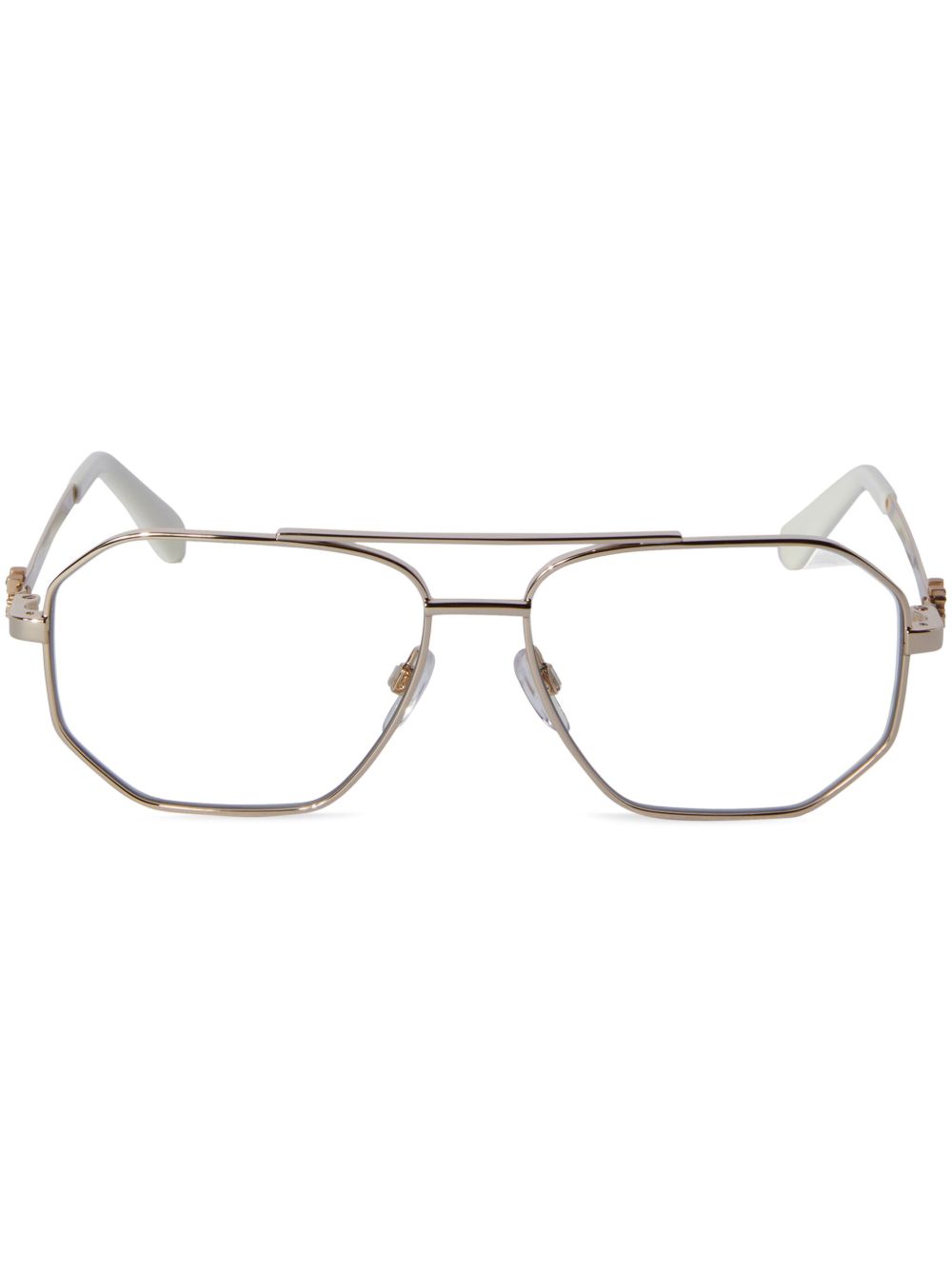 Off-White Eyewear Optical Style 44 眼镜 - 金色