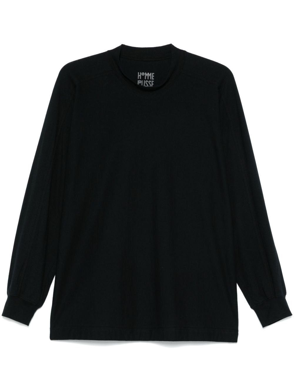 Homme Plissé Issey Miyake 棉T恤 - 黑色