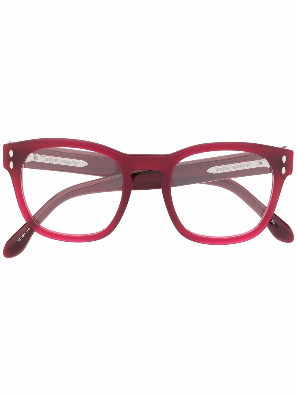 Isabel Marant Eyewear 方框眼镜 - 红色