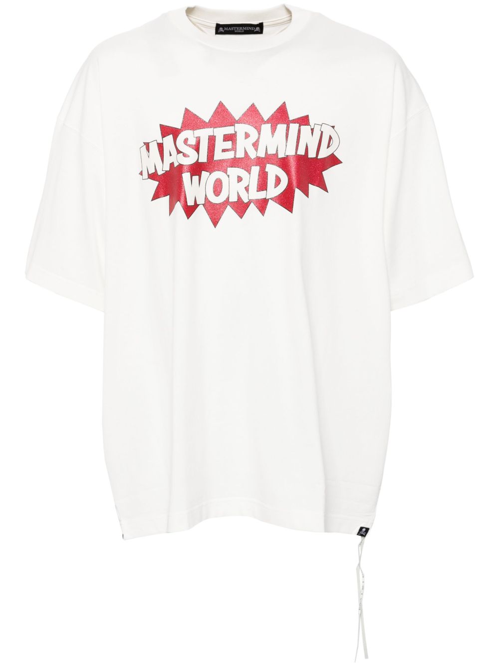 Mastermind World 亮片金葱T恤 - 白色