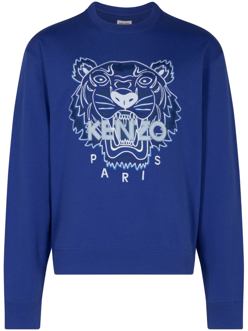 Kenzo Tiger 印花卫衣 - 蓝色