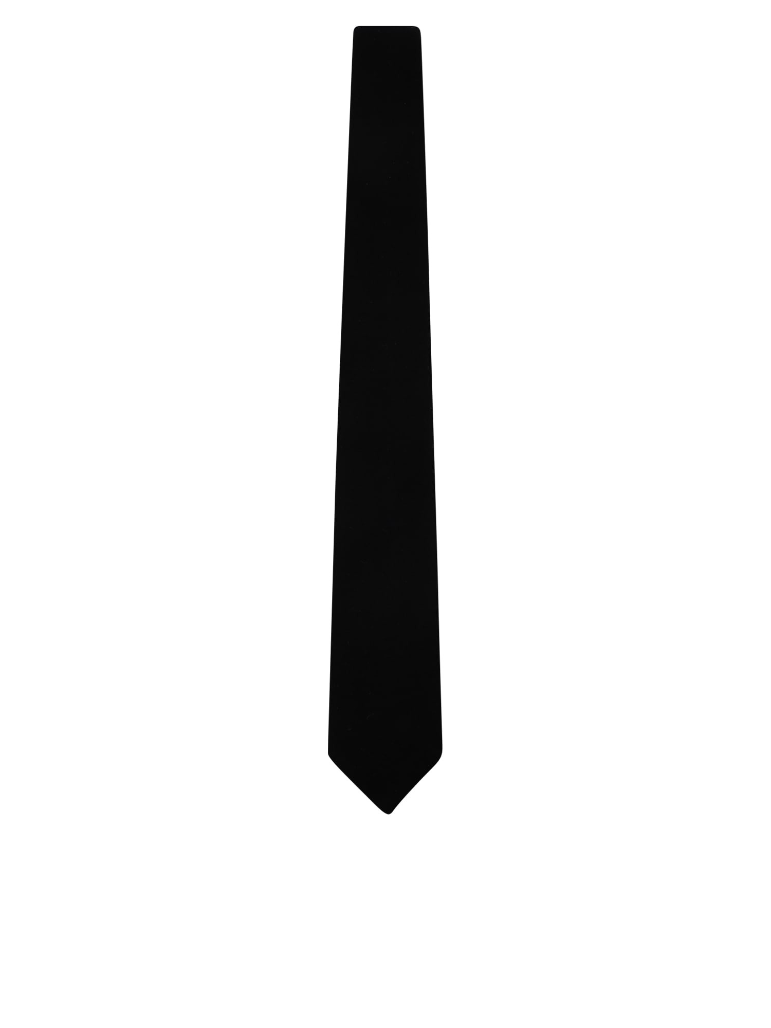 Giorgio Armani 深蓝色丝绒领带