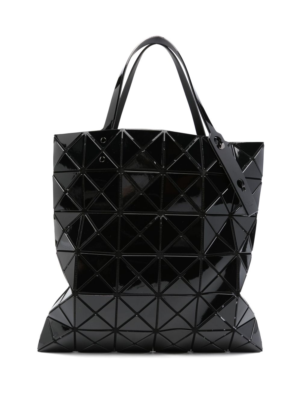 Bao Bao Issey Miyake Lucent 几何图案单肩包 - 黑色