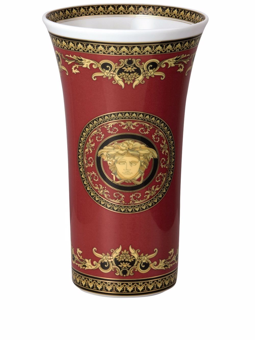 Versace Medusa Collection 花瓶 - 红色