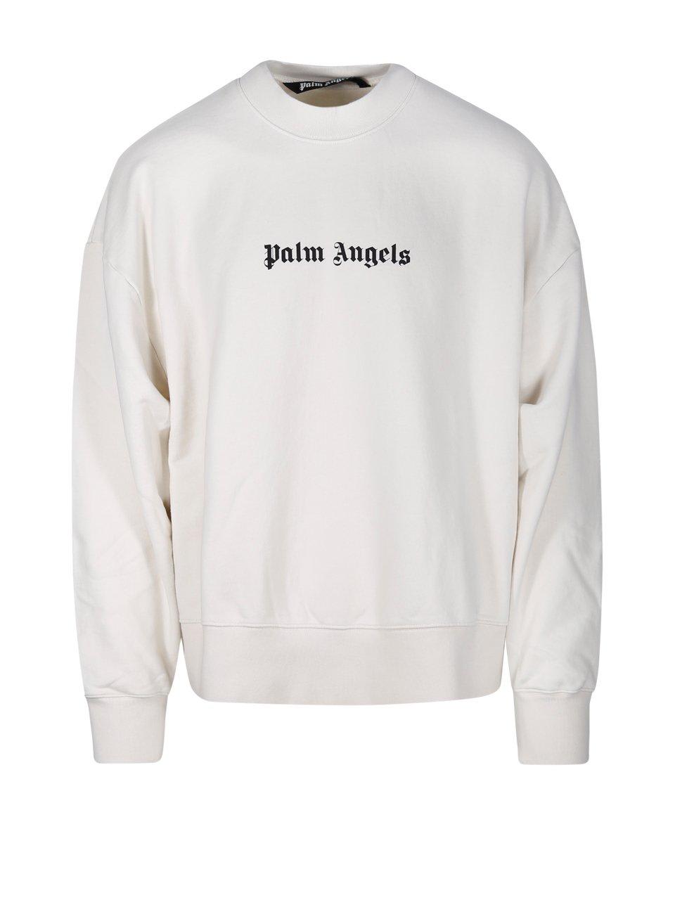 Palm Angels 标志圆领卫衣