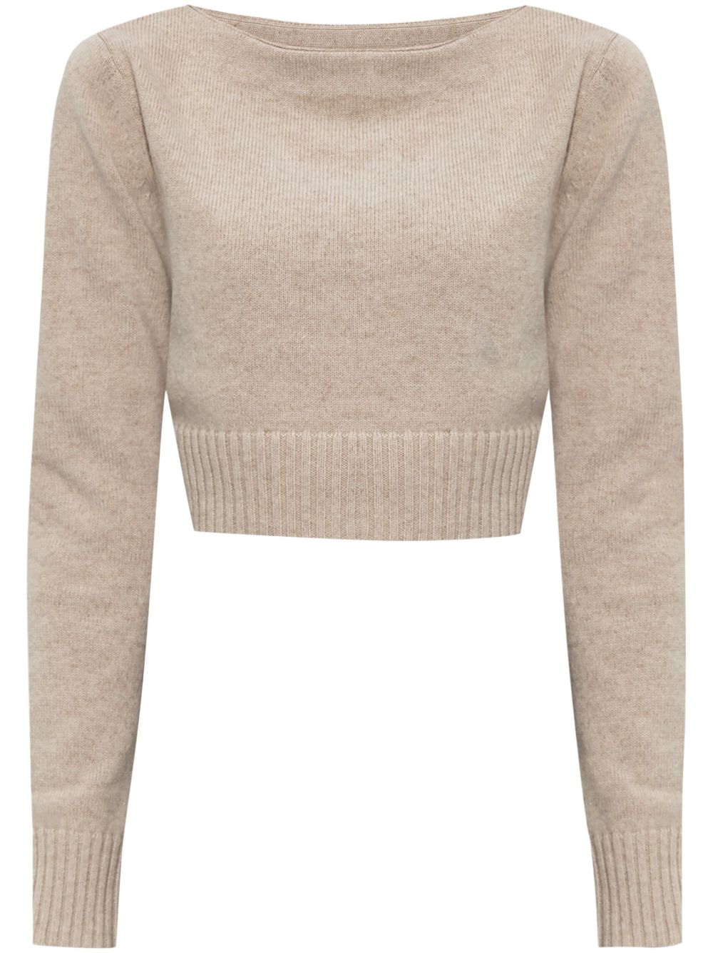 Max Mara 针织短款上衣 - 中性色