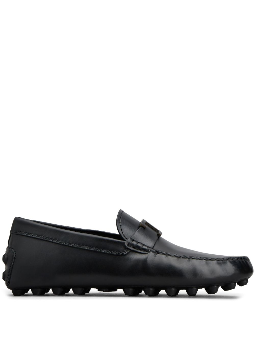 Tod's Gommino T Timeless 皮质乐福鞋 - 黑色