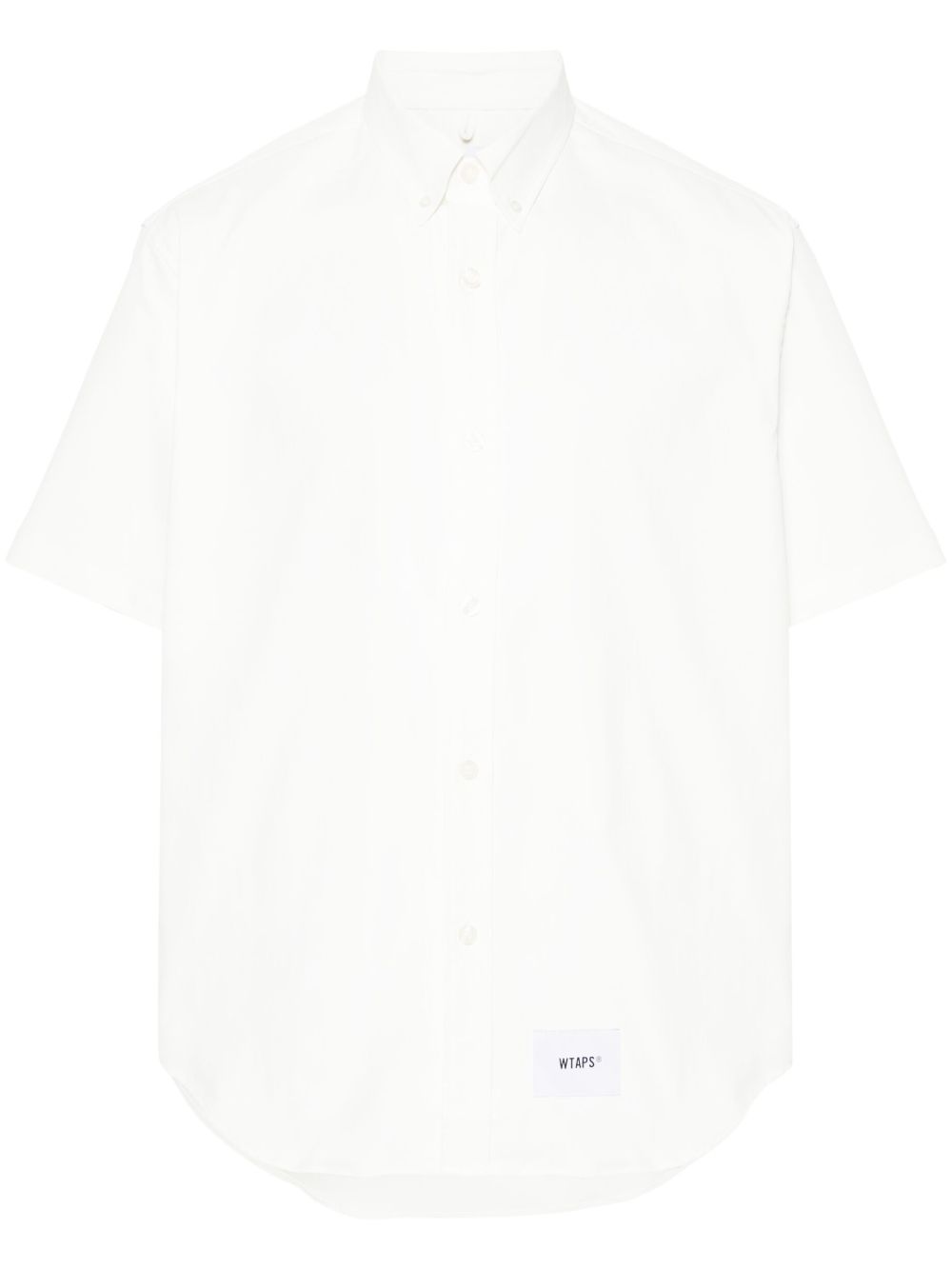 WTAPS 标贴短袖衬衫 - 白色