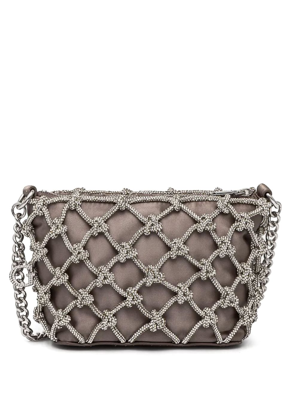 GUESS USA Zalina 单肩包 - 银色