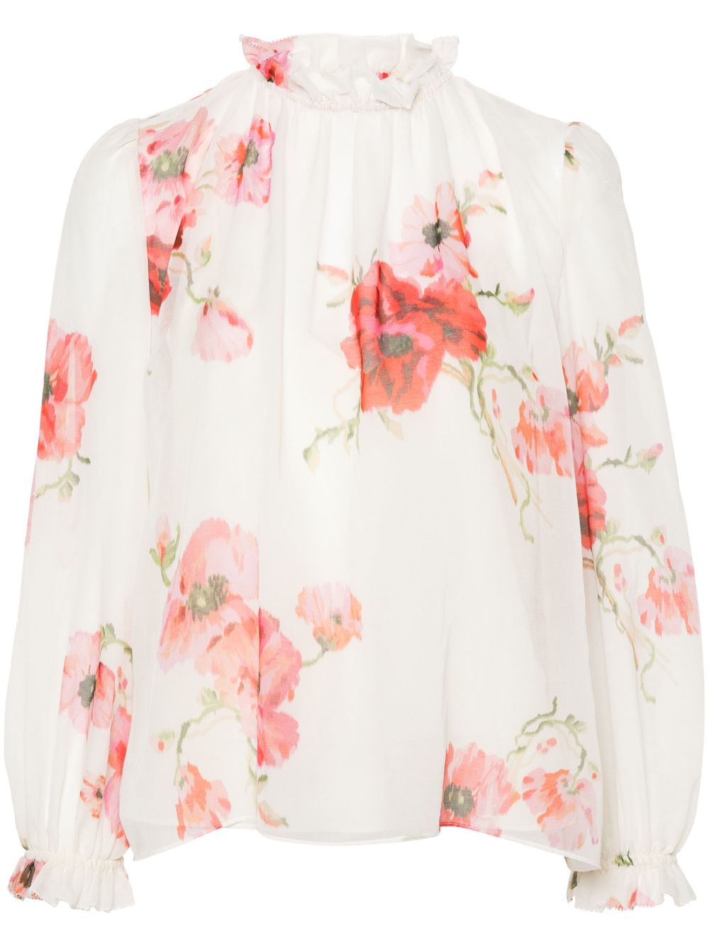 ZIMMERMANN Lightburst Billow 罩衫 - 中性色
