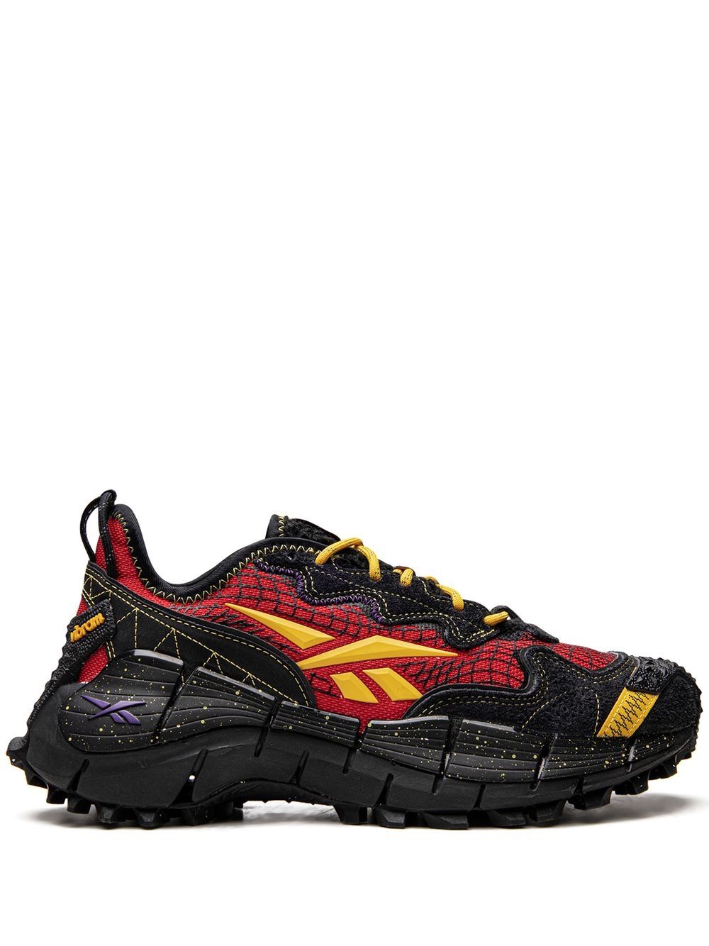 Reebok x A$AP Nast Zig Kinetica II Edge 运动鞋 - 黑色