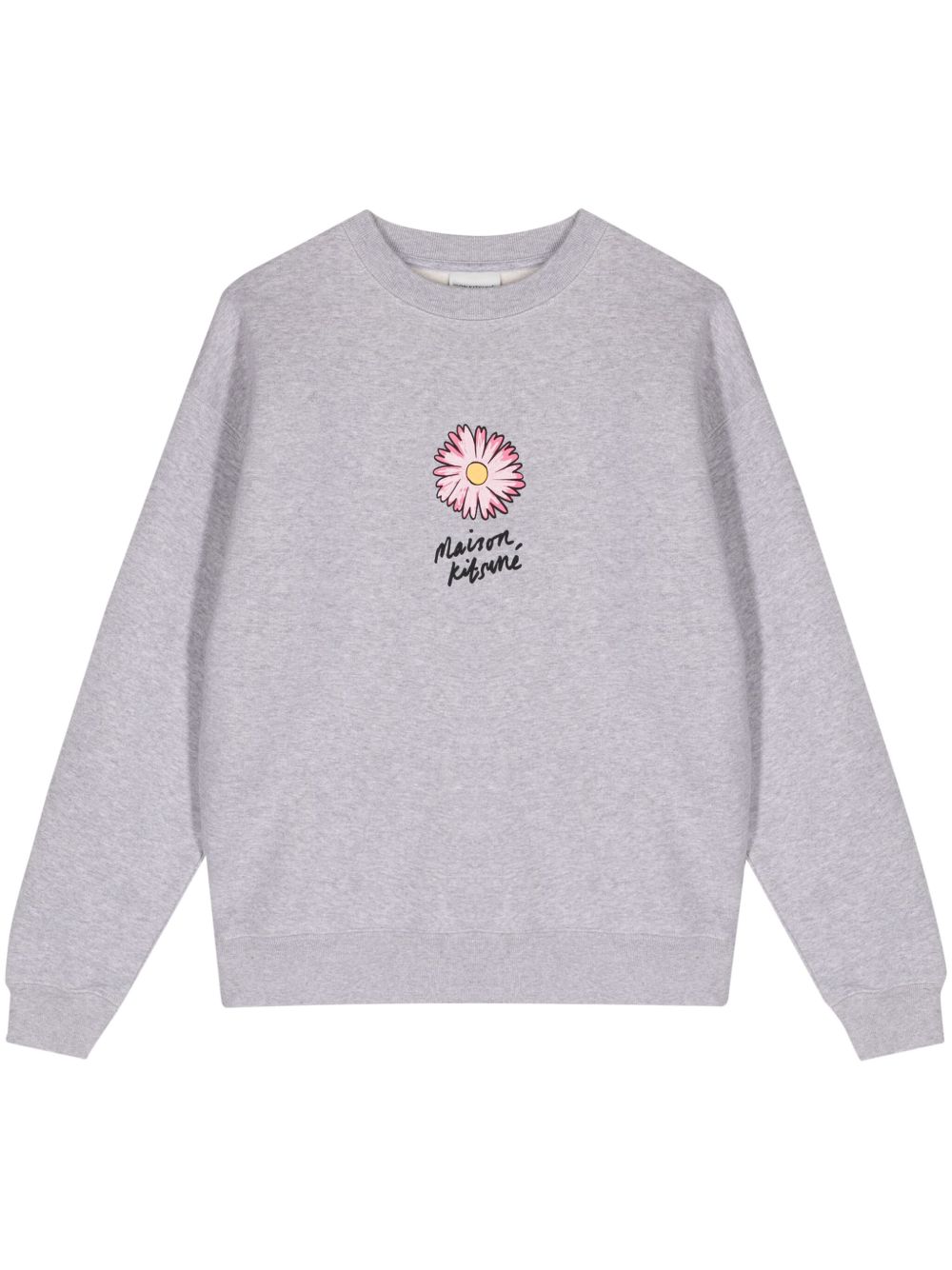 Maison Kitsuné Floating Flower 棉卫衣 - 灰色