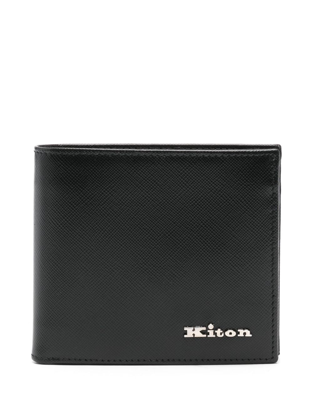 Kiton 对折钱包 - 黑色