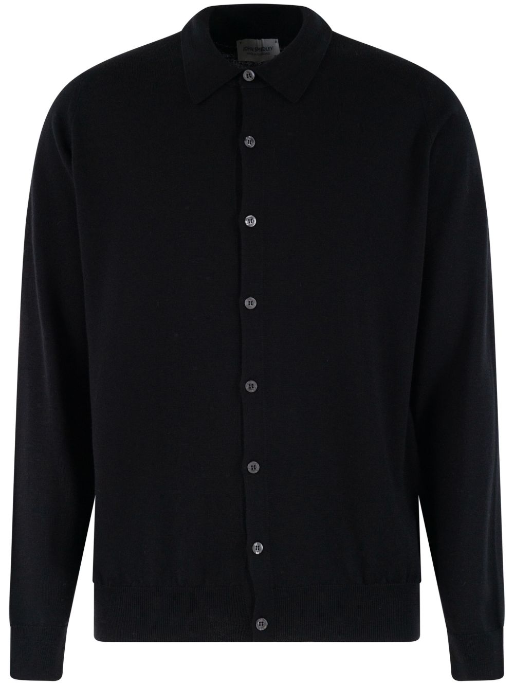 John Smedley Tibor 开衫 - 黑色