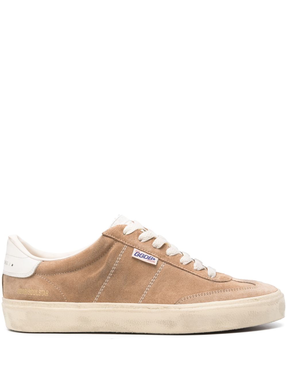Golden Goose Super Star 绒面皮运动鞋 - 褐色