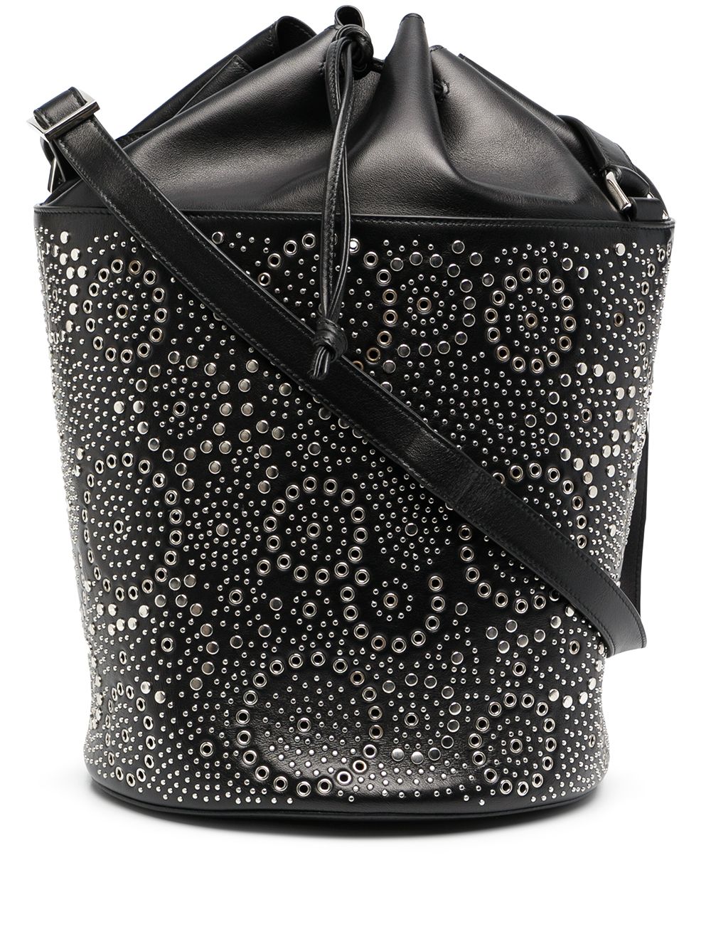 10 CORSO COMO Canopus 铆钉水桶包 - 黑色