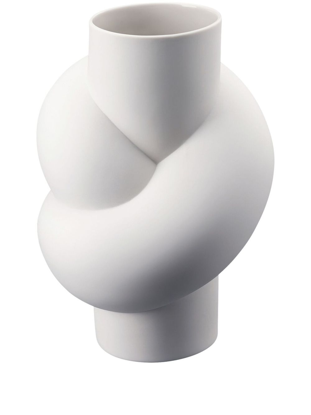 Rosenthal Node 雕塑感花瓶 - 白色