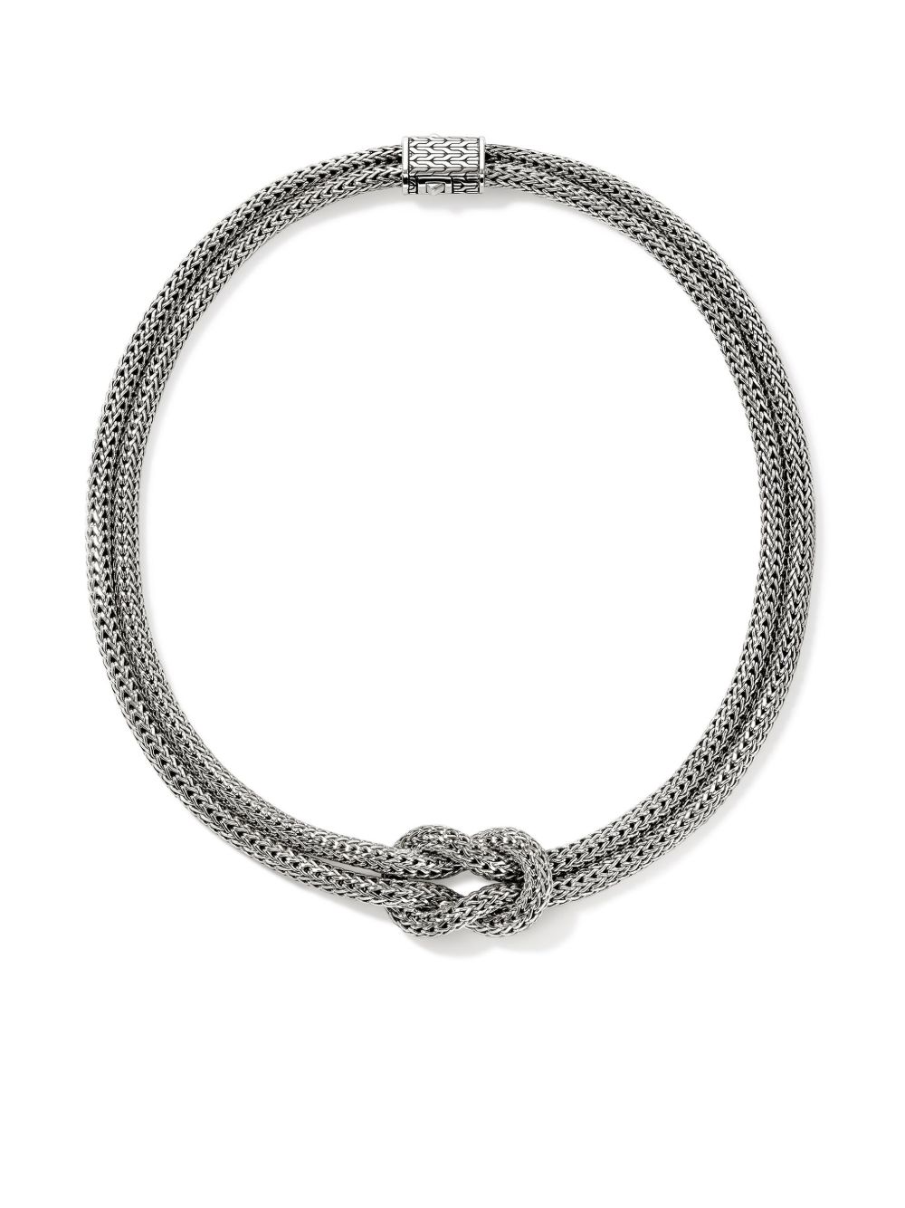 John Hardy Love Knot 项链 - 银色