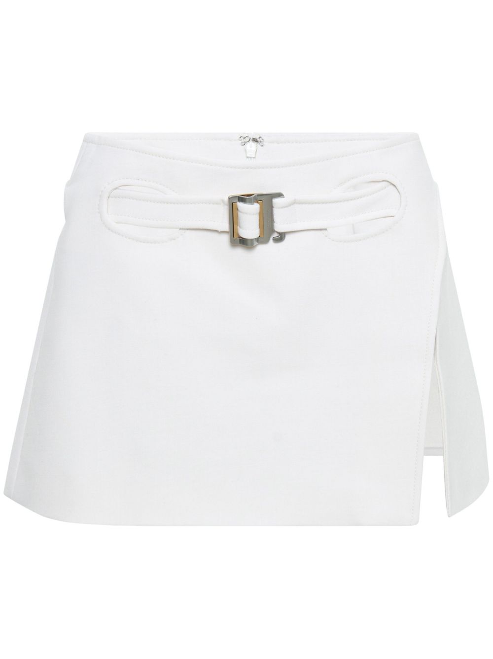 Dion Lee Interloop 迷你半身裙 - 白色