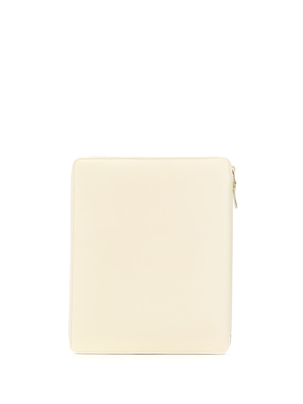 Comme Des Garçons Wallet 皮质电脑包 - 白色