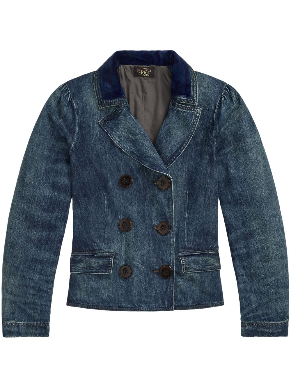 Ralph Lauren RRL 棉牛仔夹克 - 蓝色