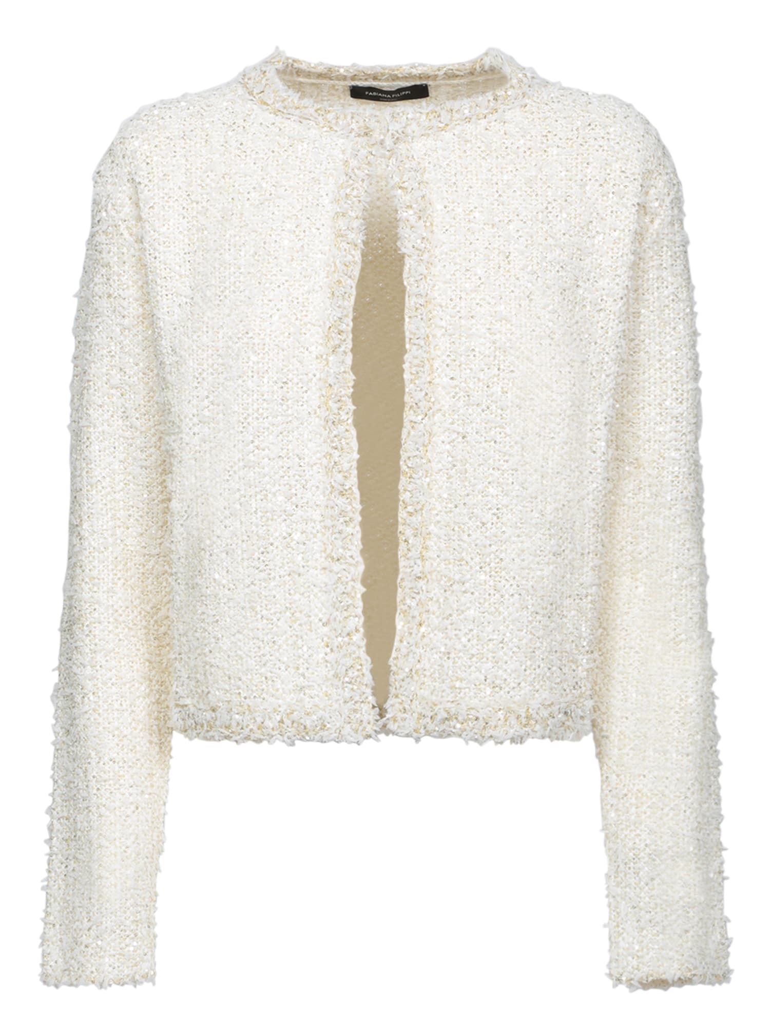 Fabiana Filippi White Cotton Knitwear