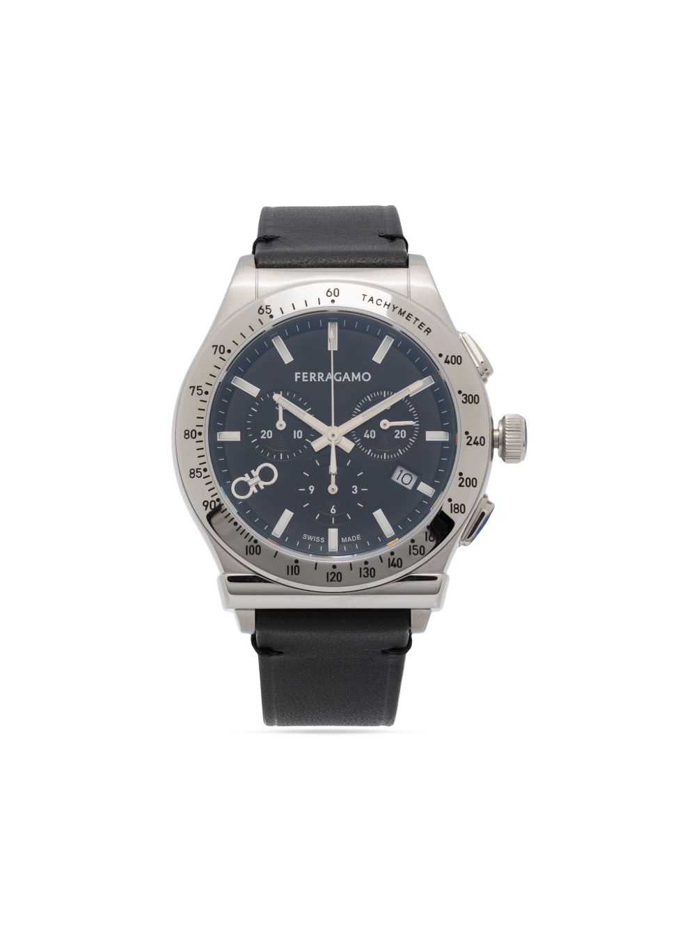 Ferragamo 1927 系列 Chronograph 41毫米腕表 - 黑色