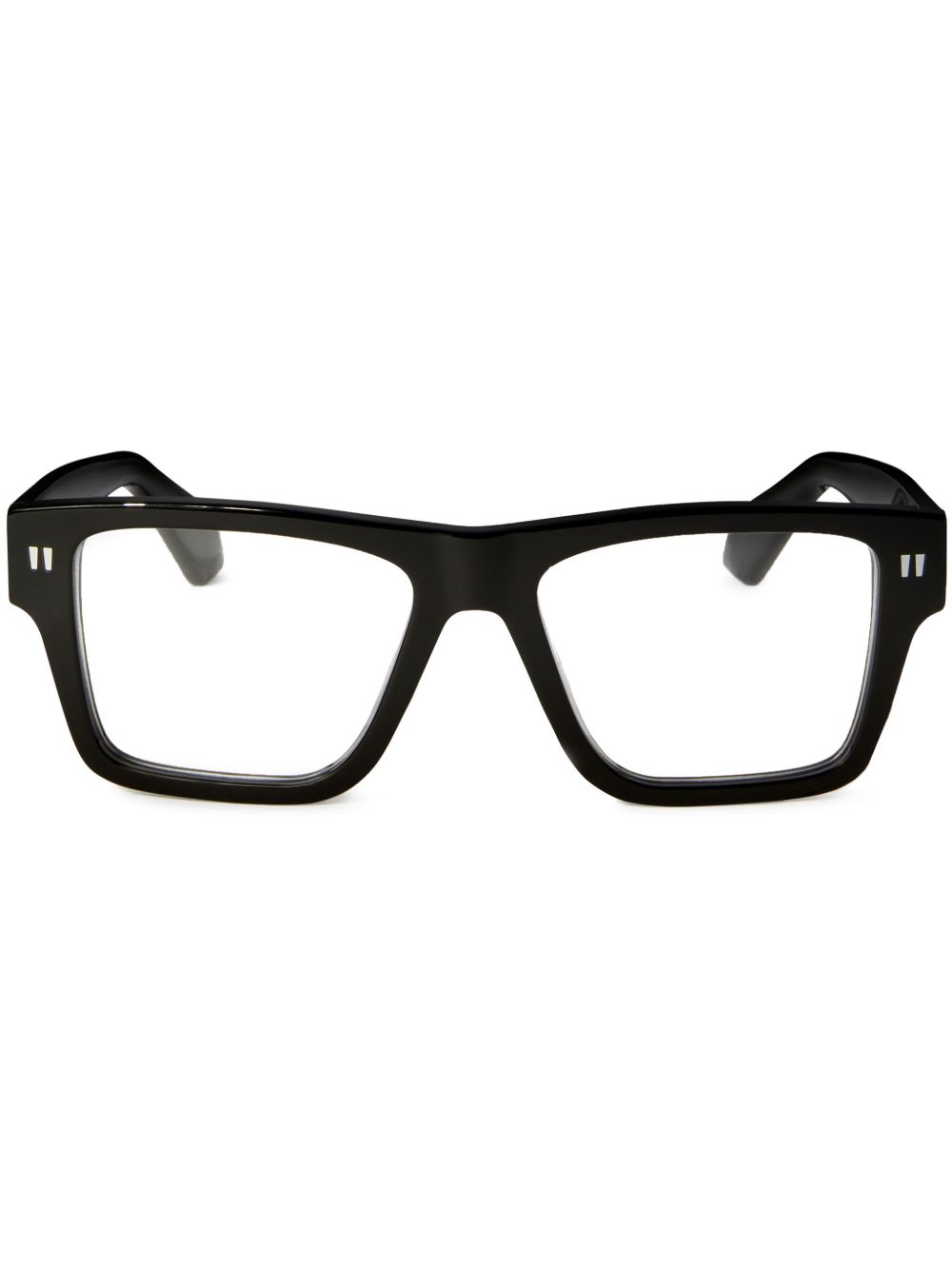 Off-White Eyewear Style 75 眼镜 - 黑色